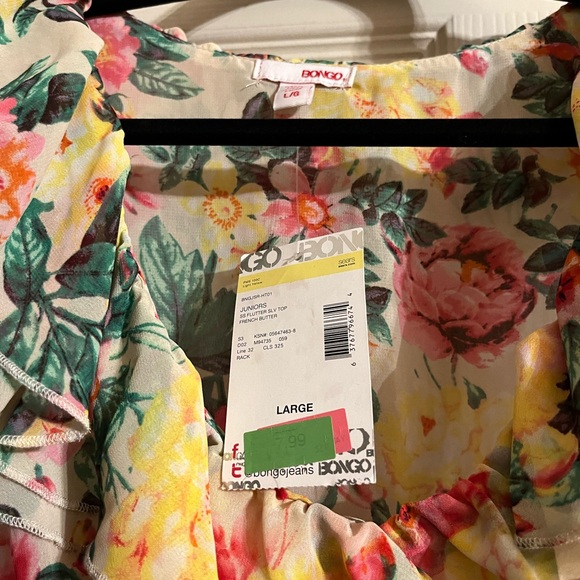 RARE brand new Bongo blouse - Picture 3 of 3